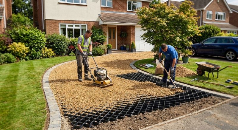 Gravel Laying in Calvert County, MD