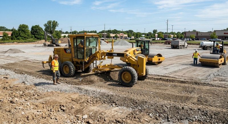Parking Lot Excavation in Layton, UT