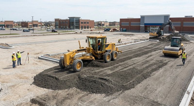 Parking Lot Gravel Repair in Salt Lake City, UT