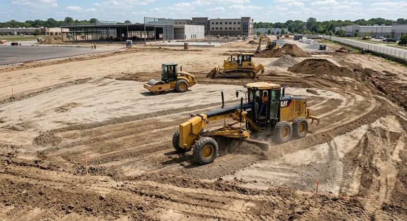 Parking Lot Gravel Repair in Acworth, GA