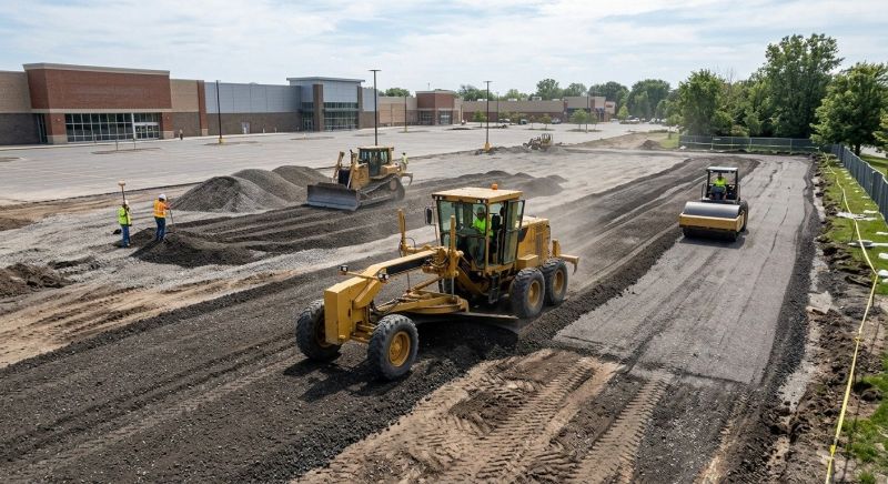 Parking Lot Gravel Repair in Houston, TX