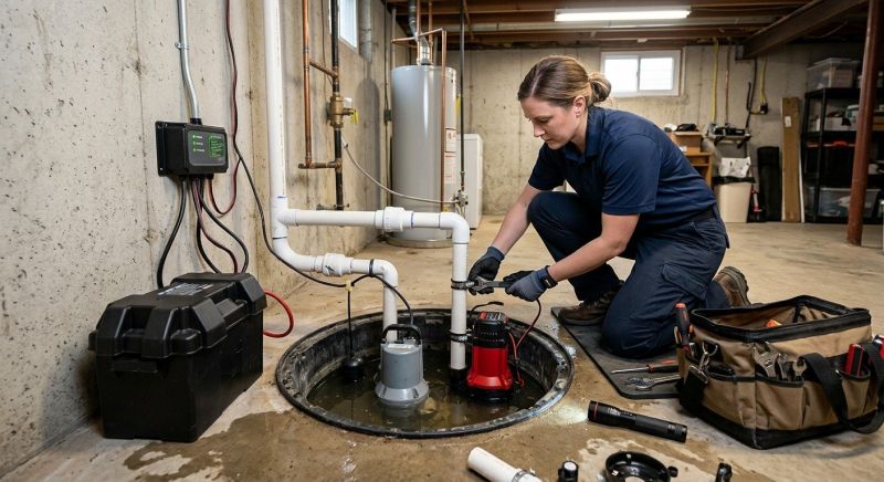 Sump Pump Plumbing in Tuscaloosa, AL