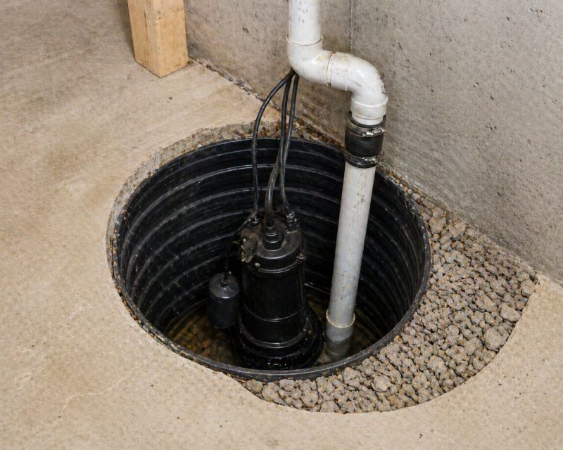 Sump Pump Relocation in West Des Moines, IA